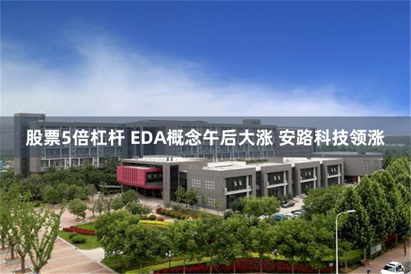 股票5倍杠杆 EDA概念午后大涨 安路科技领涨